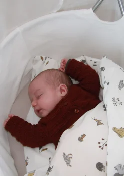 Wiegen-Set mit Stativ 'Classic' Weiß/Weiß