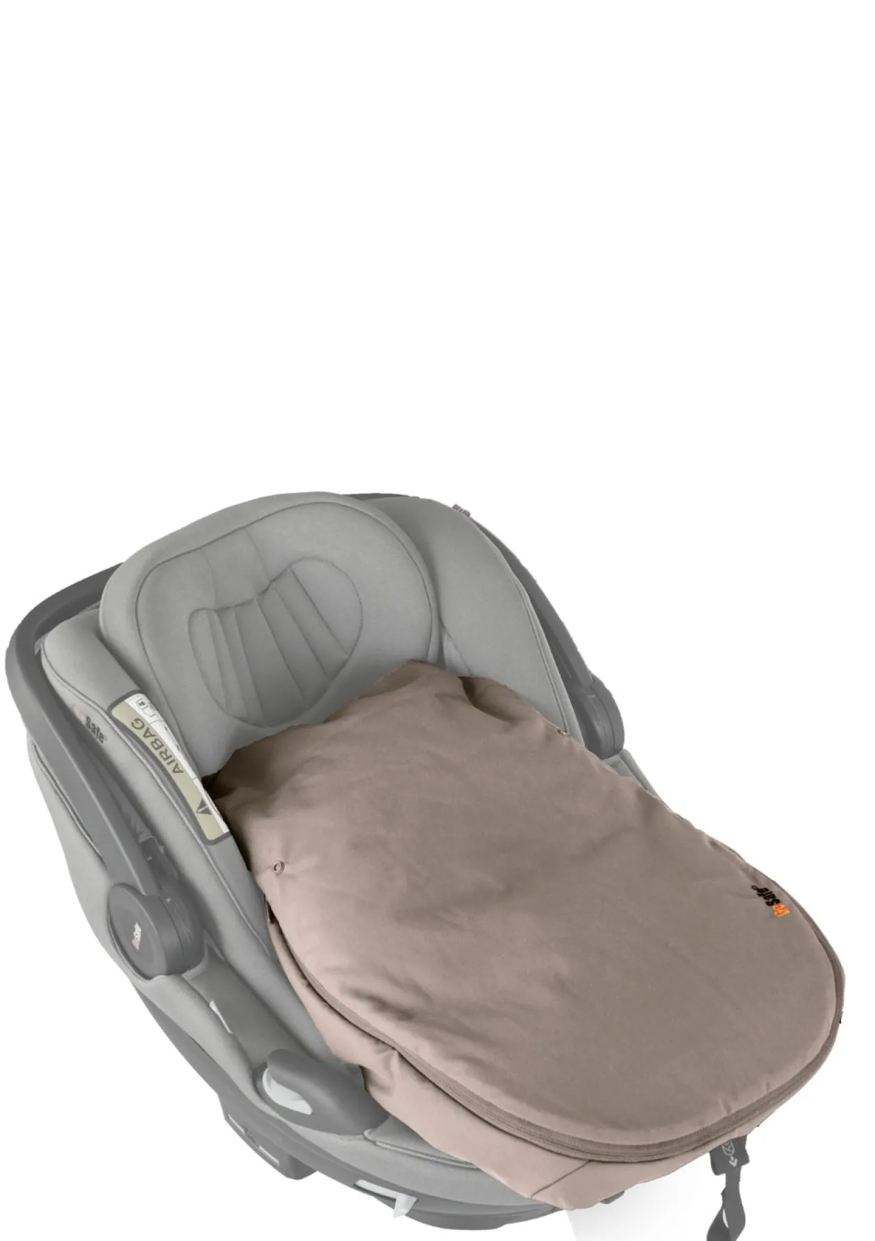 Wind & Weather Cover für Babyschale 'Go Beyond' Dark Sand