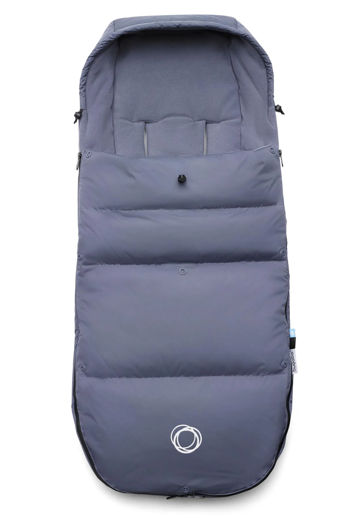 Winter-Fußsack 'Performance' Meerblau