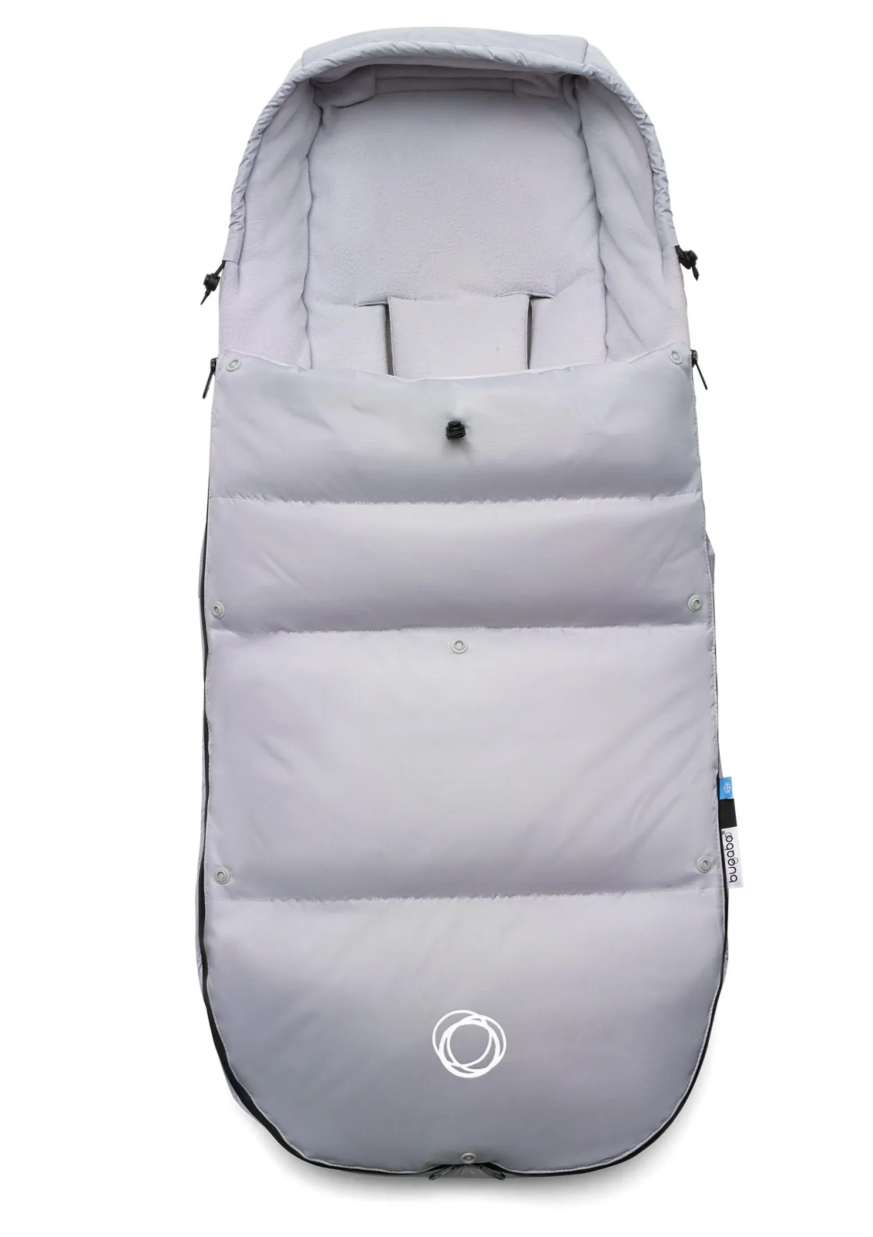 Winter-Fußsack 'Performance' Nebelgrau