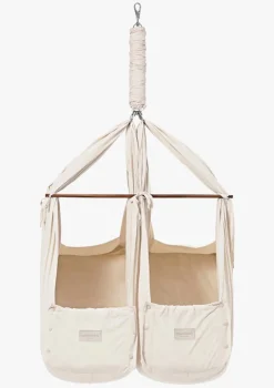 Zwillings-Federwiege Natur