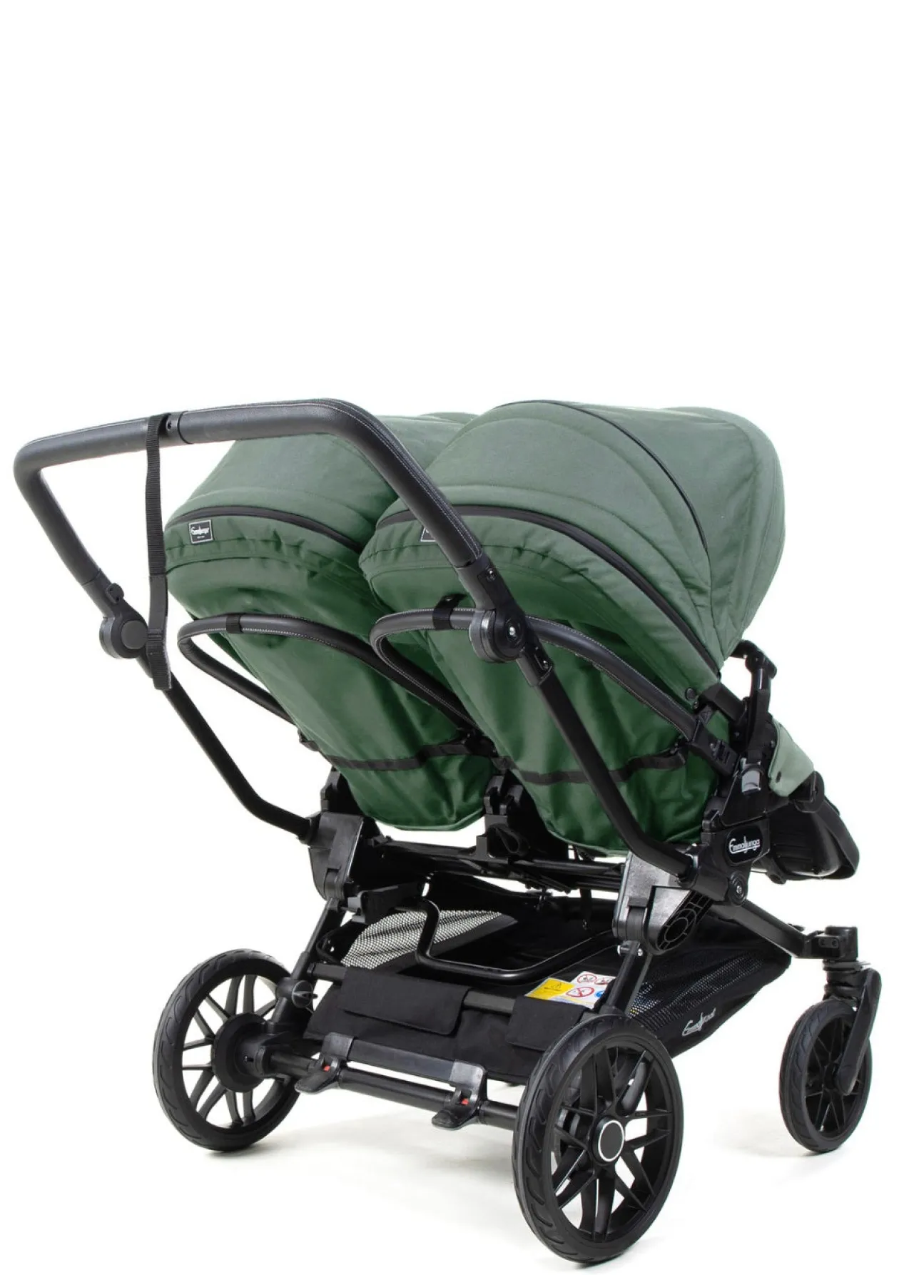Zwillings-Kinderwagen-Set 'Double SENTO ERGO+' Urban Green