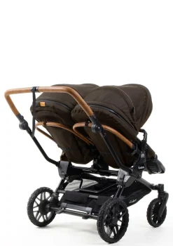 Zwillings-Kinderwagen-Set 'Double SENTO ERGO+' Outdoor Brown