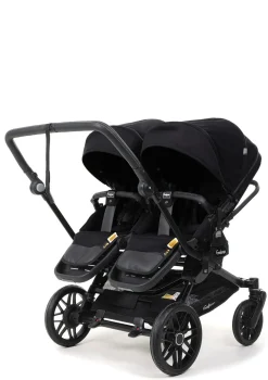Zwillings-Kinderwagen-Set 'Double SENTO ERGO+' Urban Black