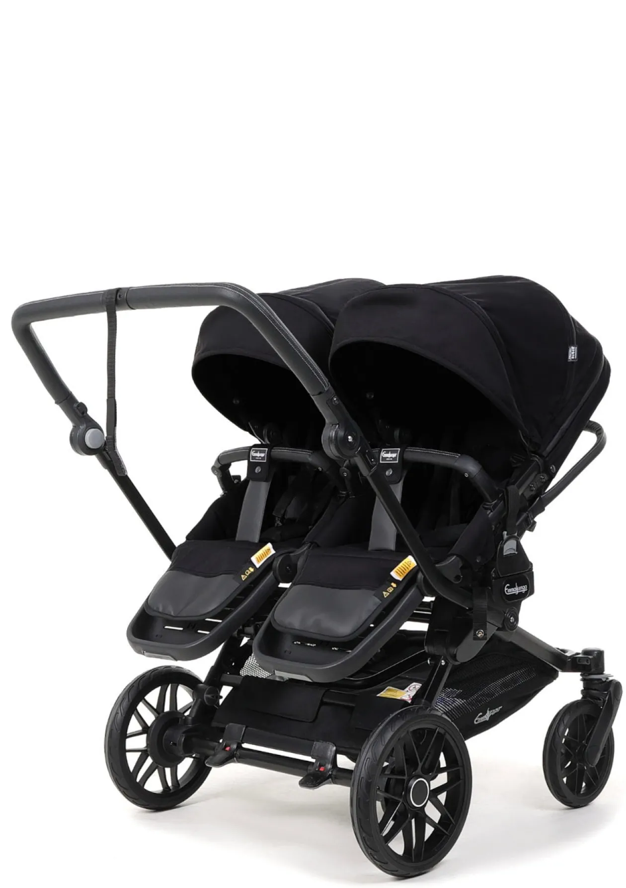 Zwillings-Kinderwagen-Set 'Double SENTO ERGO+' Urban Black
