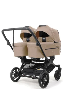 Zwillings-Kinderwagen-Set 'Double SENTO FLAT+' Urban Dune
