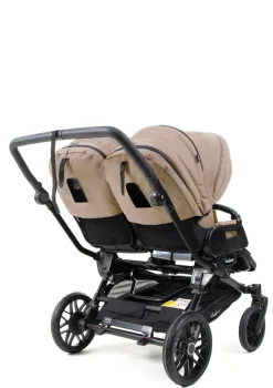 Zwillings-Kinderwagen-Set 'Double SENTO FLAT+' Urban Dune
